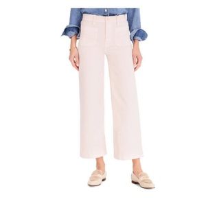 J. Crew Point Sur Wide leg cropped pant